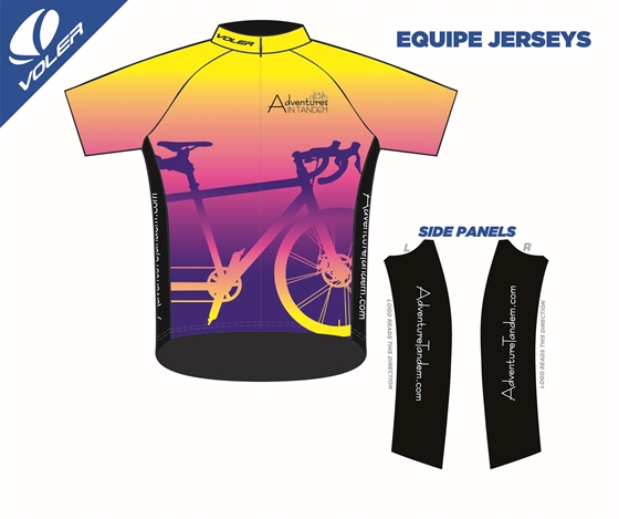 tandem cycling jersey